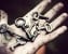 vintage keys