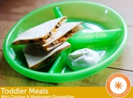 Mini Chicken & Mushroom Quesadillas