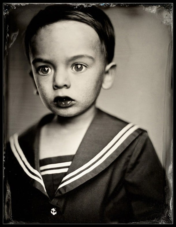 Tin Type Portrait by Michael Schindler
