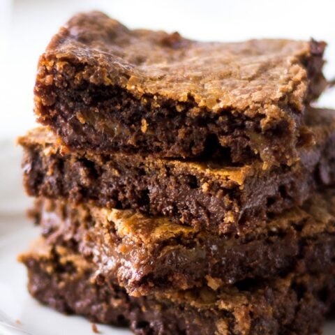 Homemade Chewy Brownies - Countryside Cravings