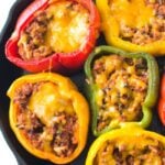 Ground Turkey Stuffed Peppers Recipe