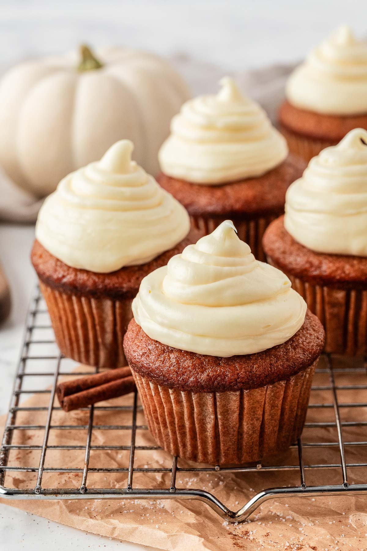 Pumpkin Spice Cupcakes