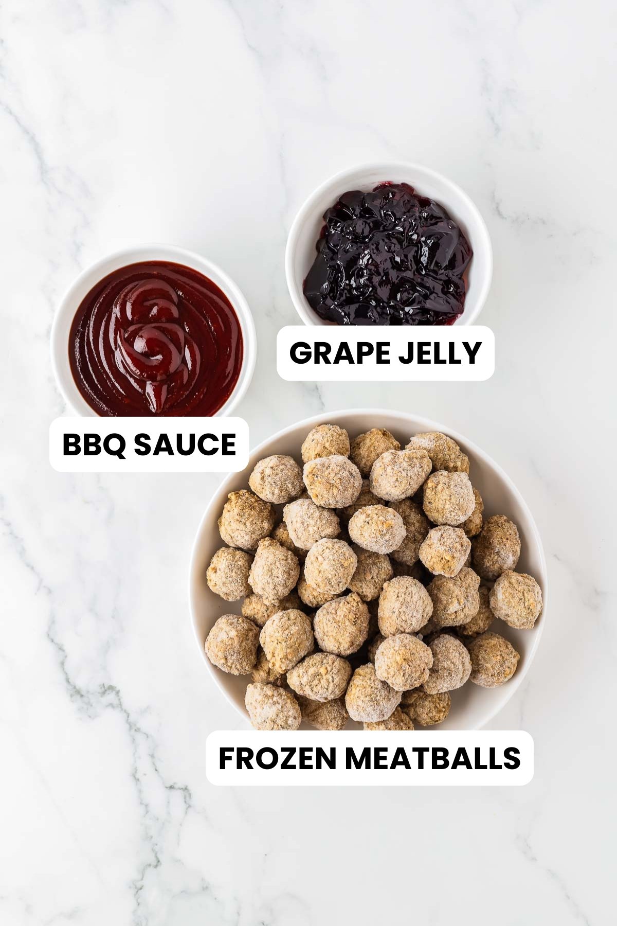 ingredients overhead