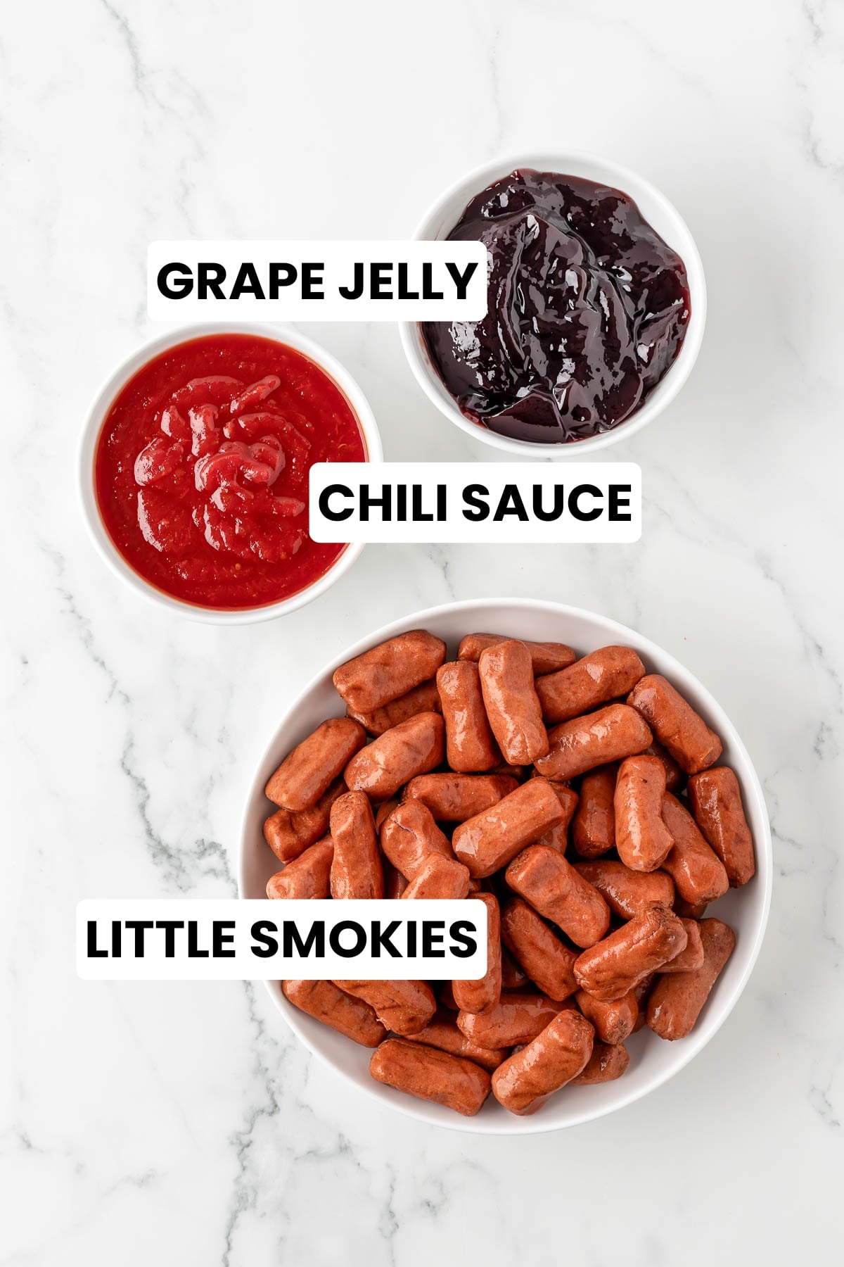 Ingredients for an easy game-day appetizer