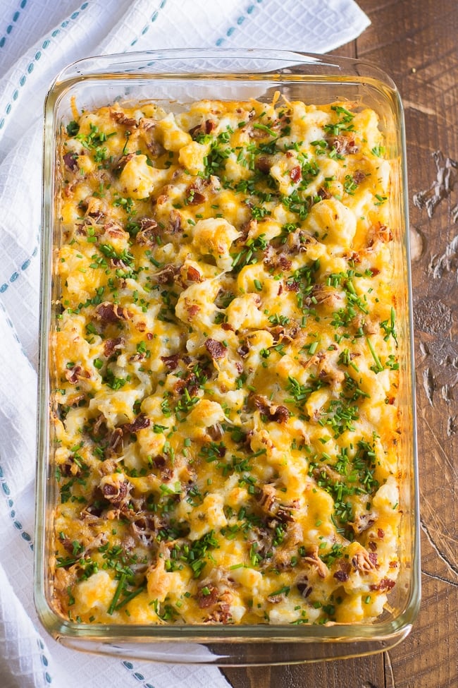 Loaded Cauliflower Casserole Recipe