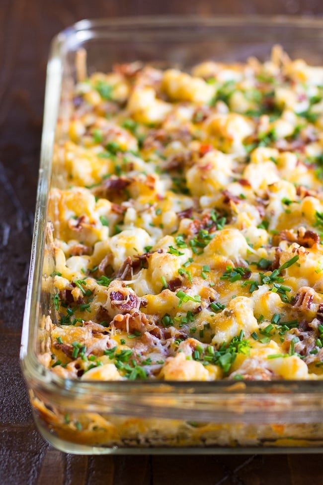 Loaded Cauliflower Casserole Recipe