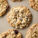 chewy oatmeal raisin cookies recipe