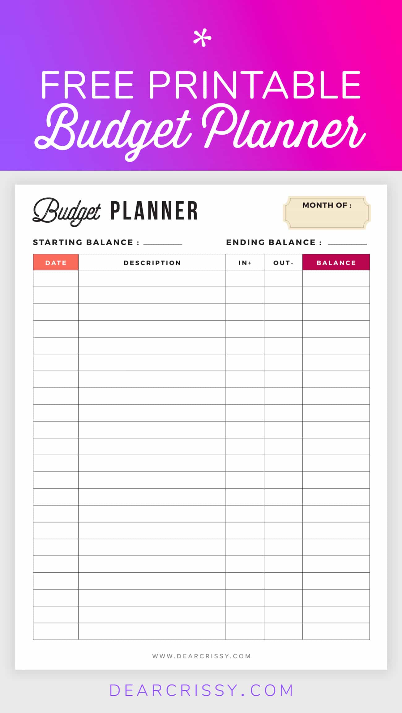 You won t Believe This 10  Hidden Facts of Printable Budget Worksheet