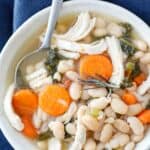 Instant Pot White Bean and Chicken Soup