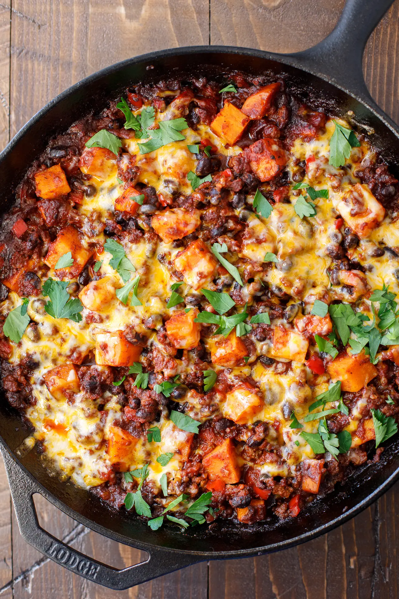 Sweet Potato Chili Casserole