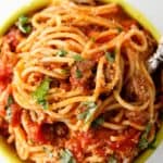 Instant Pot Spaghetti recipe
