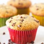 Chocolate Chip Banana Muffins Recipe