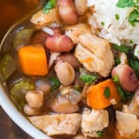 Cajun 15 Bean Soup with Leftover Turkey Recipe
