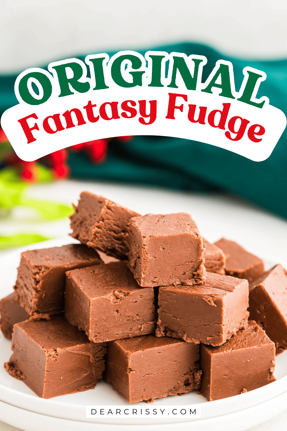 Original Fantasy Fudge Recipe (Marshmallow Creme!)