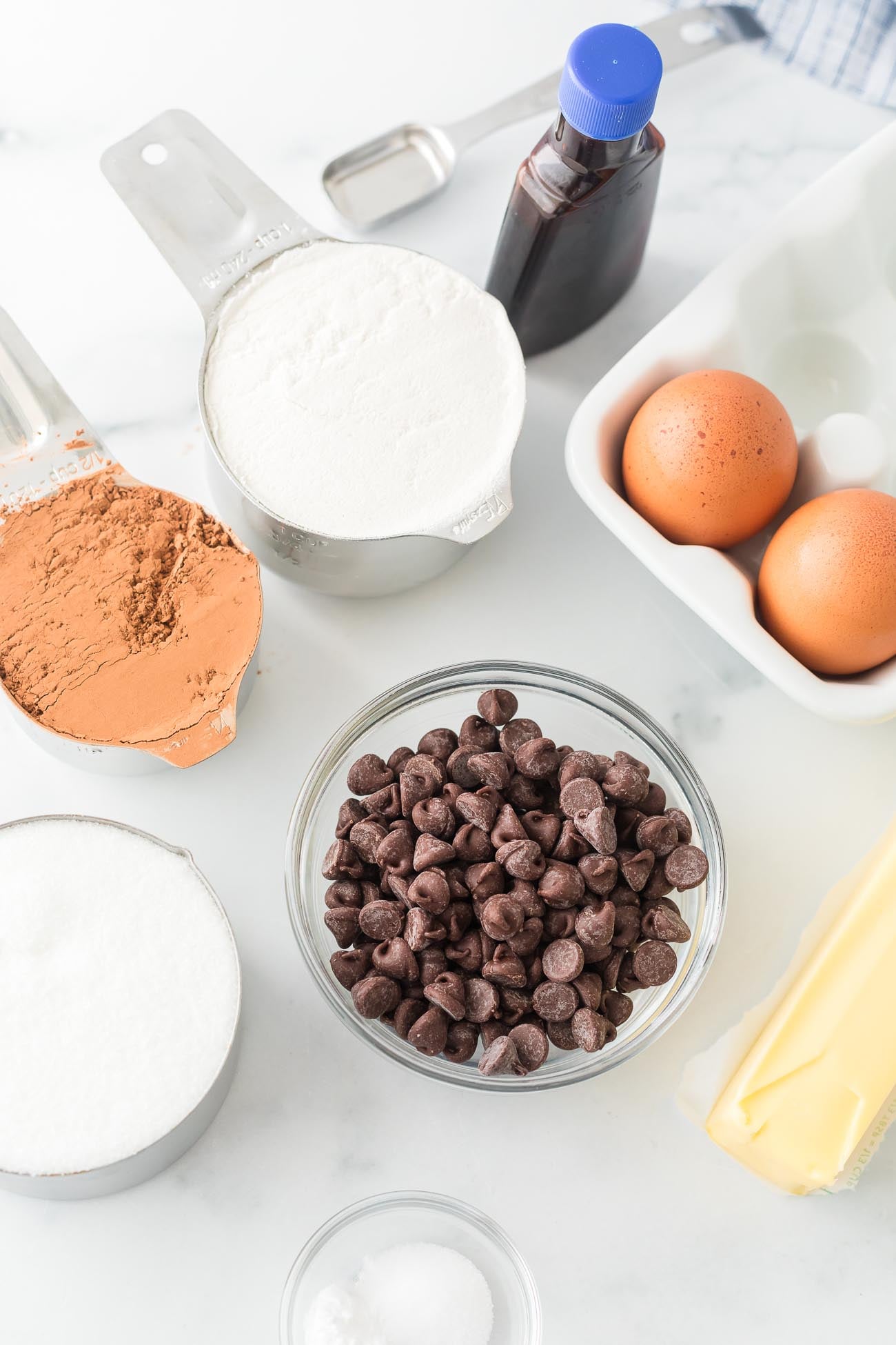 ingredients on a table