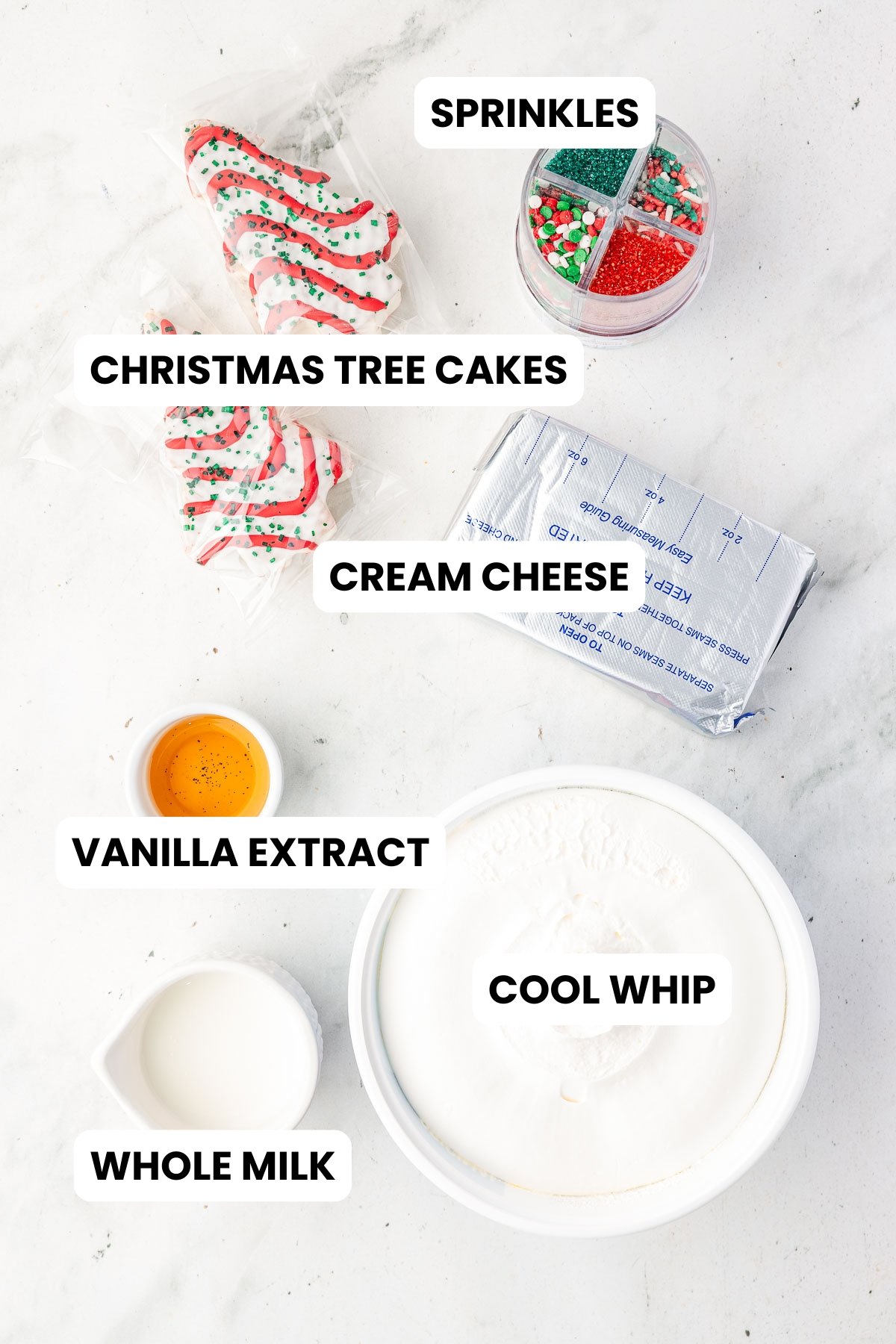 ingredients on a board