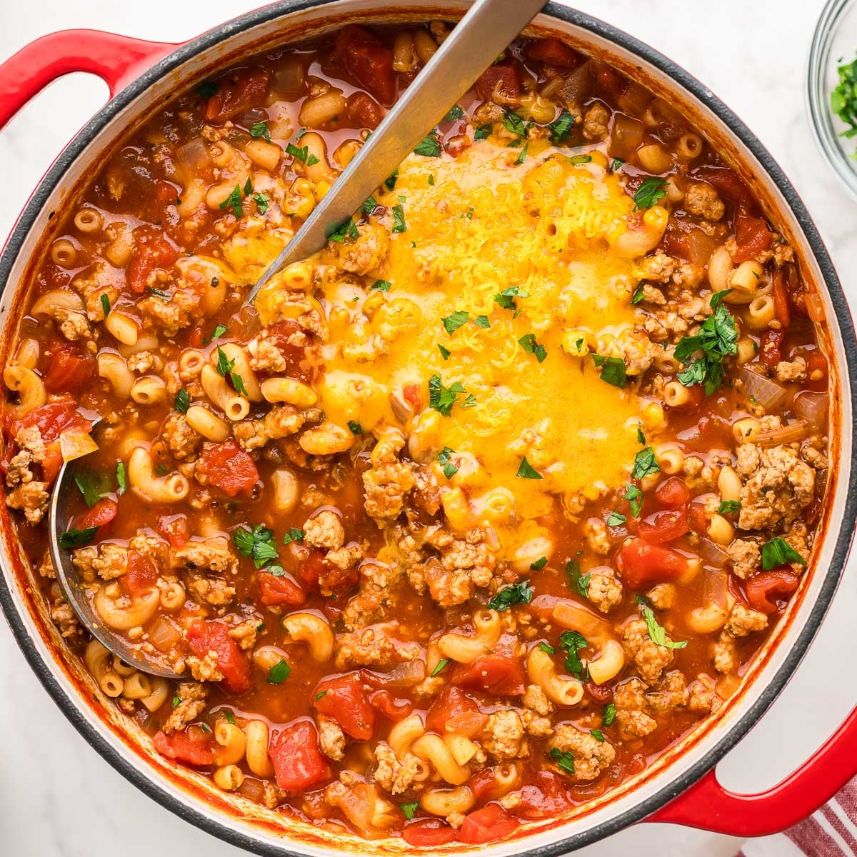 ground turkey goulash recipe