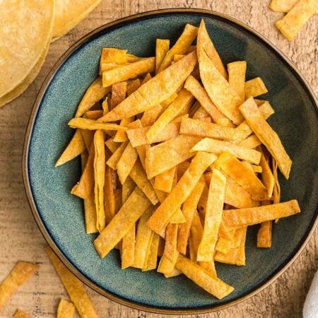 Baked Tortilla Strips