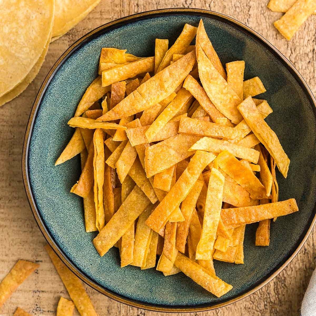 Baked Tortilla Strips