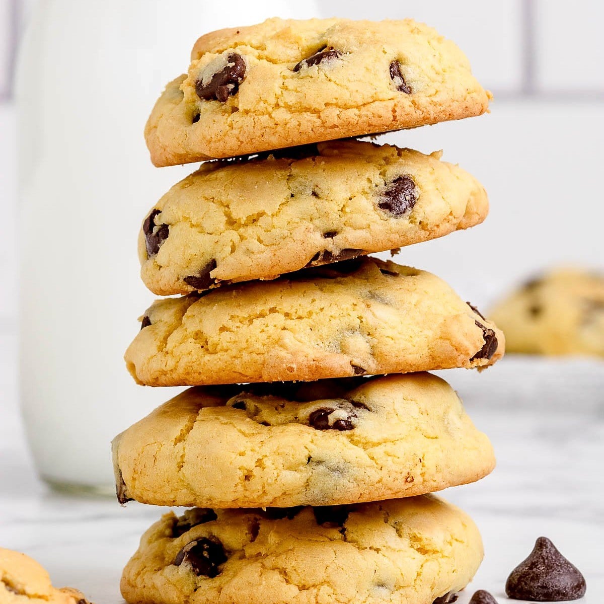 Cake Mix Chocolate Chip Cookies