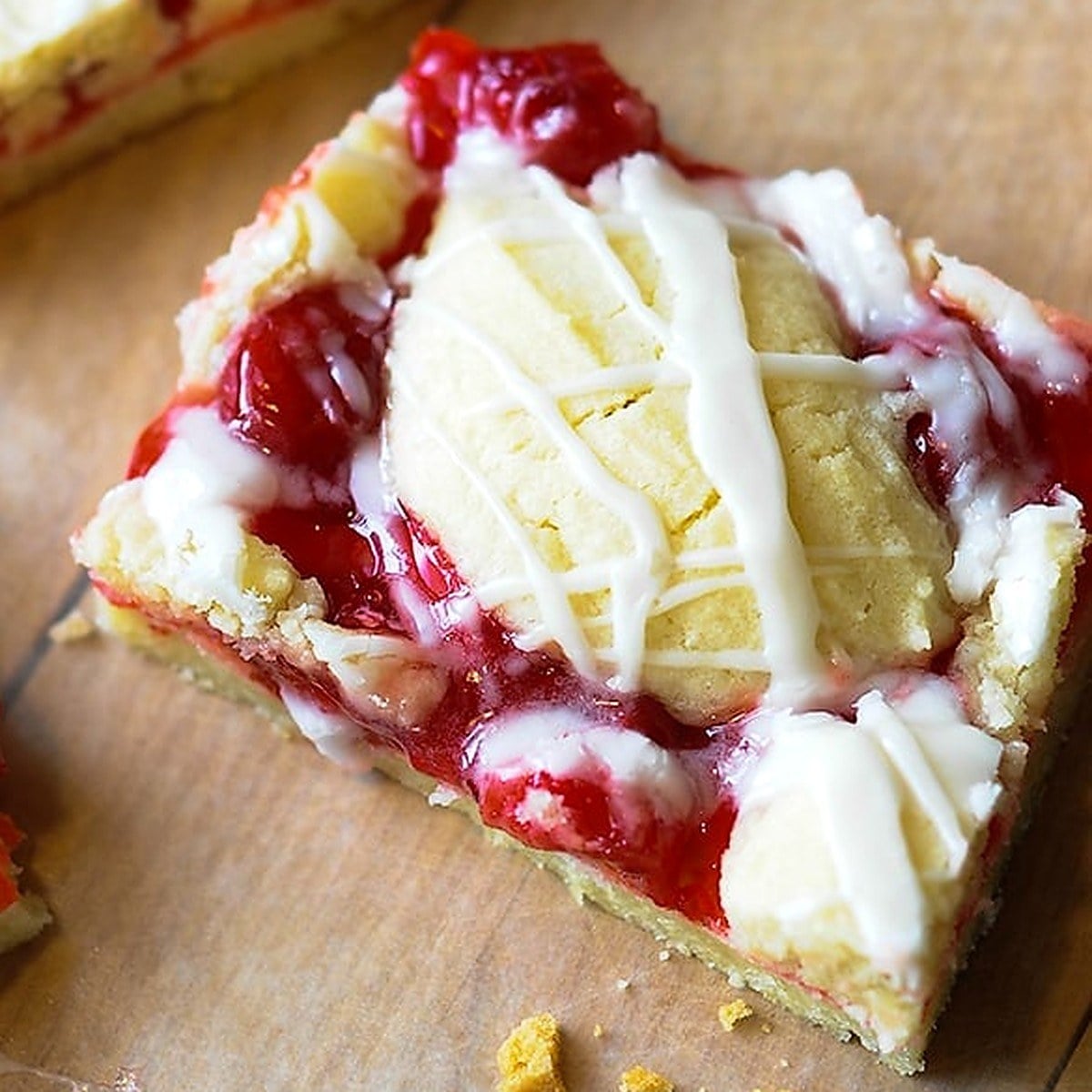 Cherry Kuchen Bars