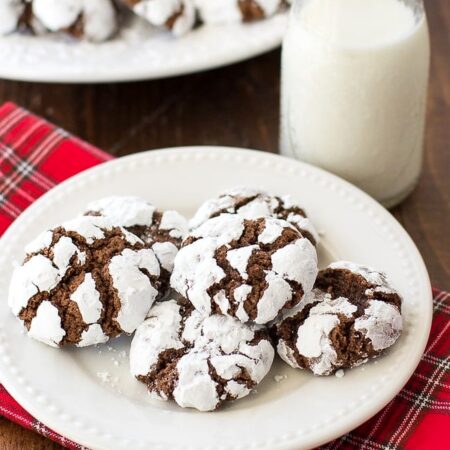 Chocolate Crinkle Cookies