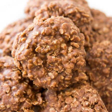 Chocolate No-Bake Cookies