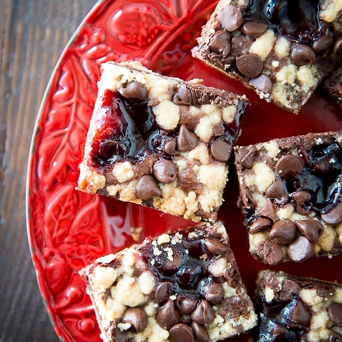 Chocolate Raspberry Bars