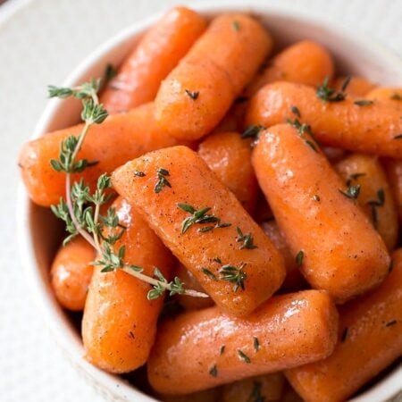 Cinnamon Glazed Carrots
