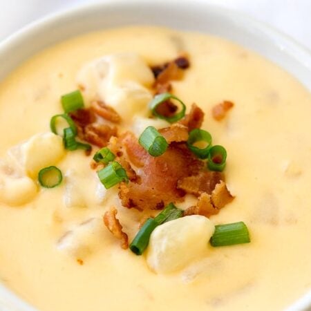 Crock Pot Cheesy Potato Soup