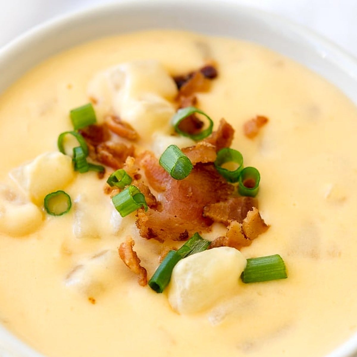 Crock Pot Cheesy Potato Soup