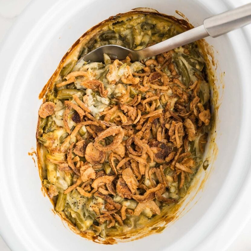 Crock Pot Green Bean Casserole