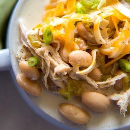 Crock Pot White Chicken Chili