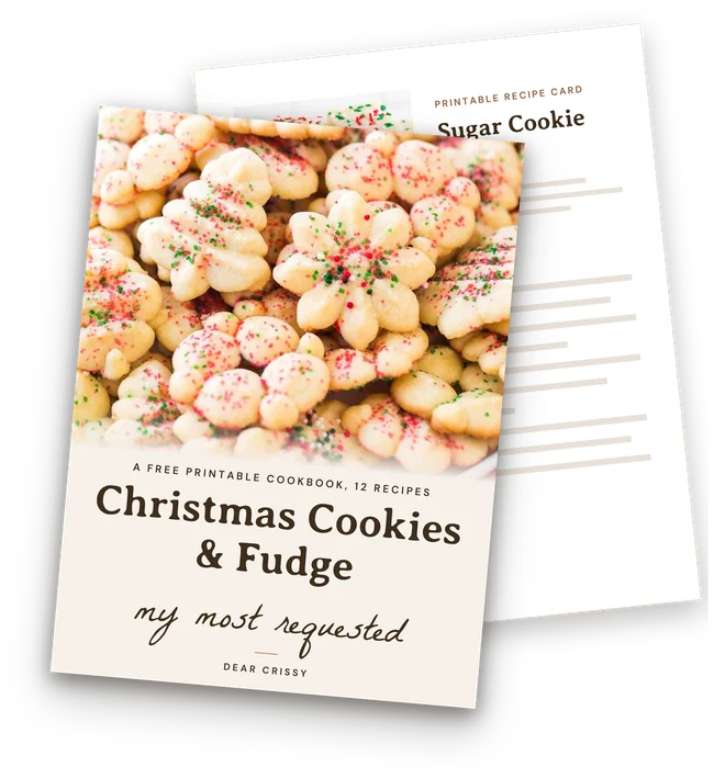 Christmas Cookies and Fudge, a free printable cookbook