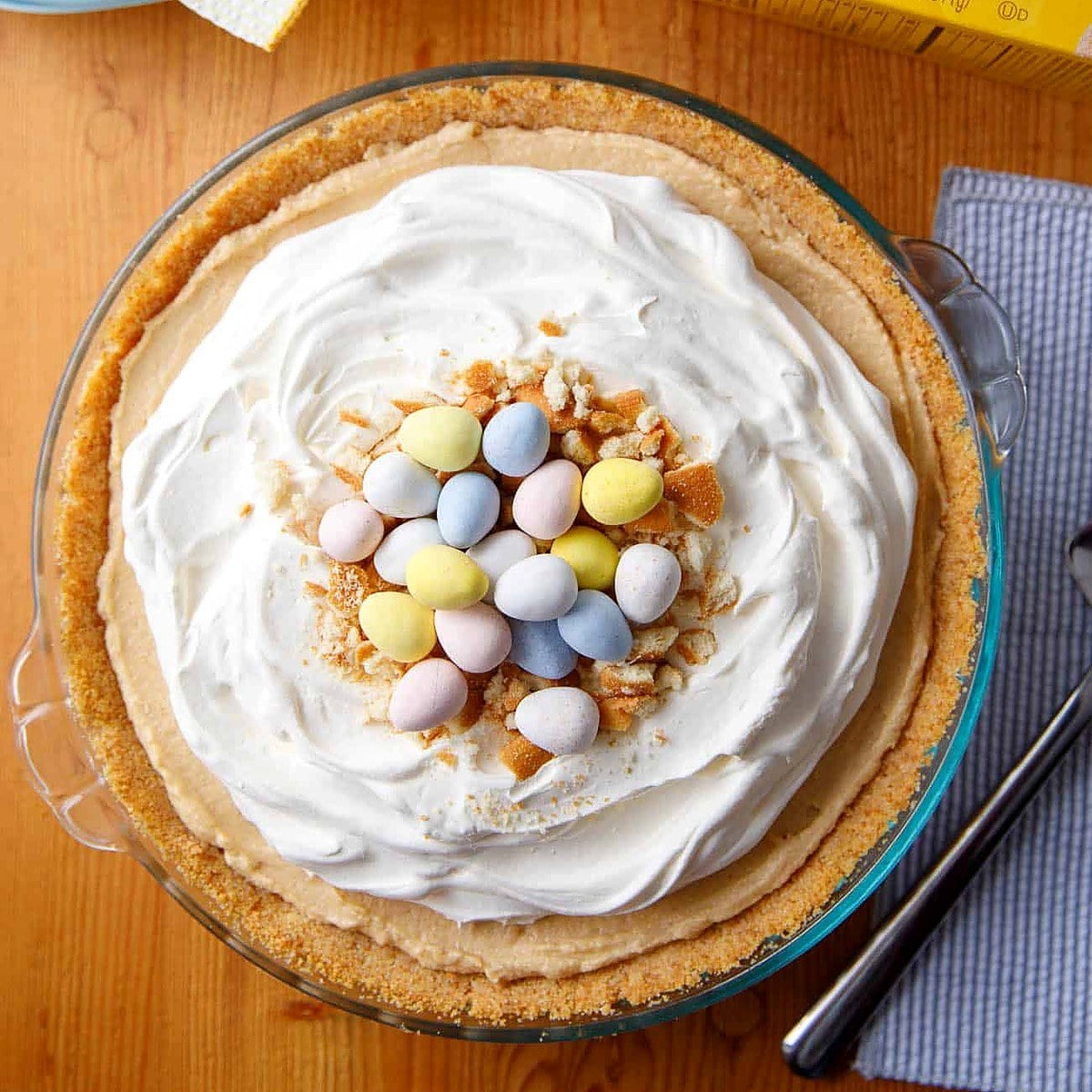 Easter Peanut Butter Pie