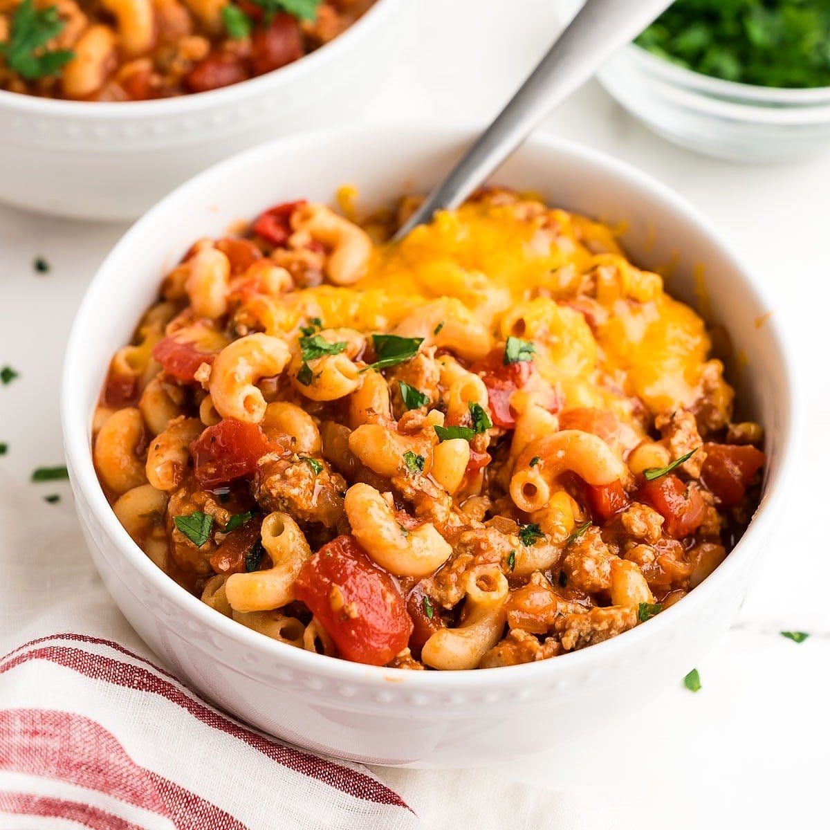 Ground Turkey Goulash