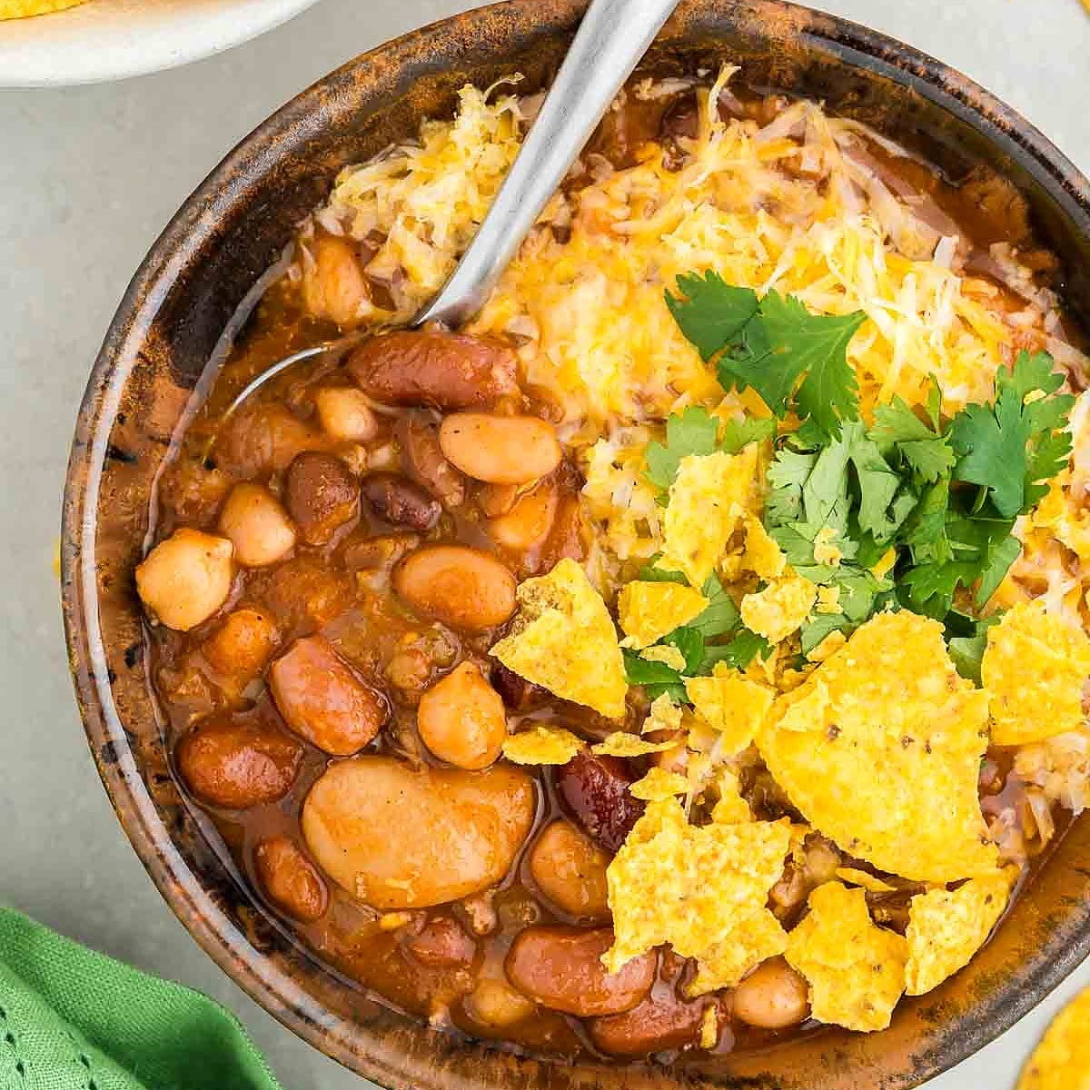 Instant Pot 15-Bean Salsa Chili