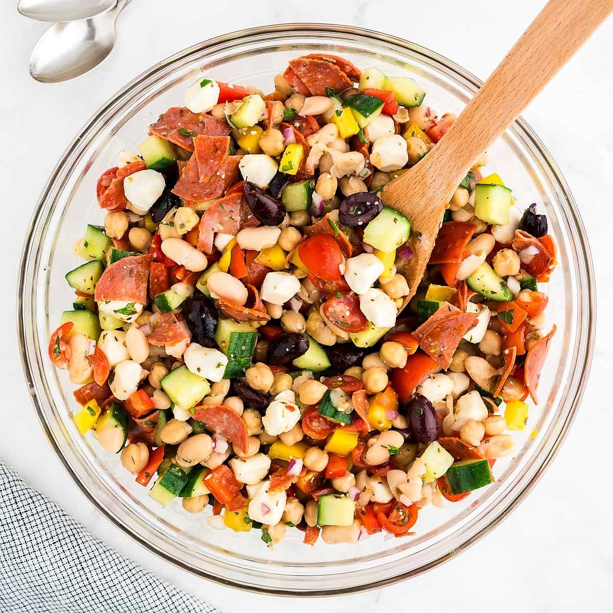 Italian Dense Bean Salad