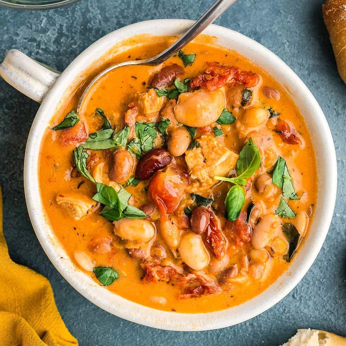 Marry Me Chicken 15 Bean Soup