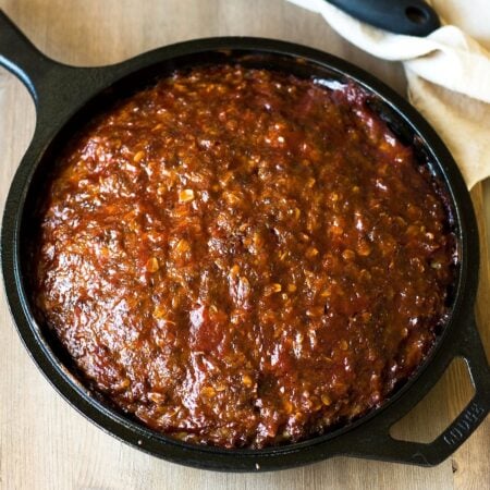 Old-Fashioned Skillet Meatloaf