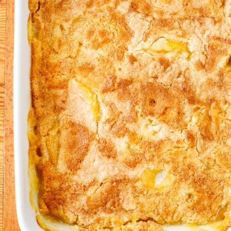 Peach Dump Cake