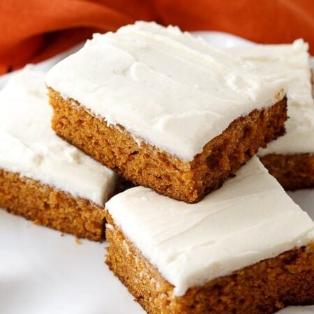 Pumpkin Spice Cake with Cream Cheese Frosting