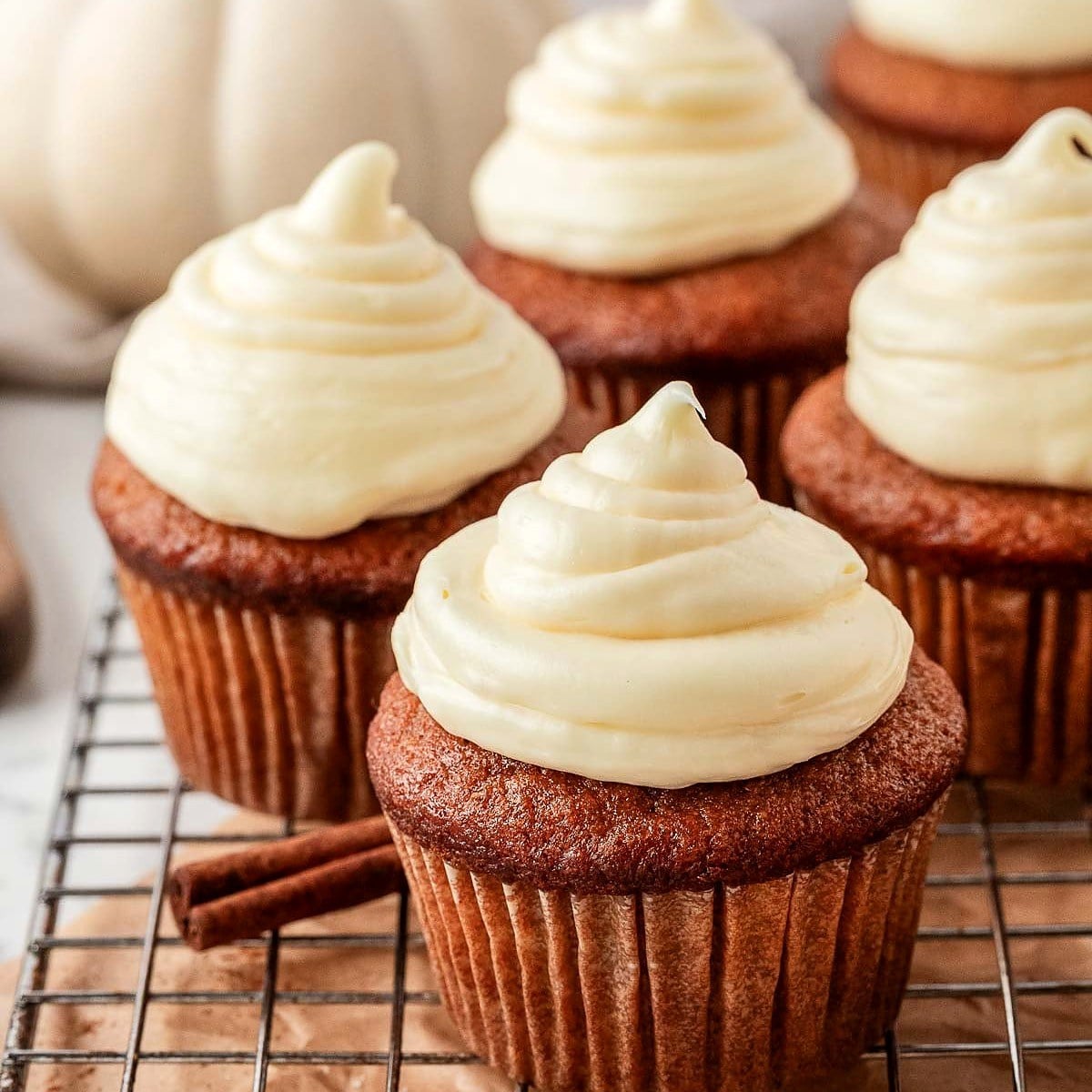 Pumpkin Spice Cupcakes