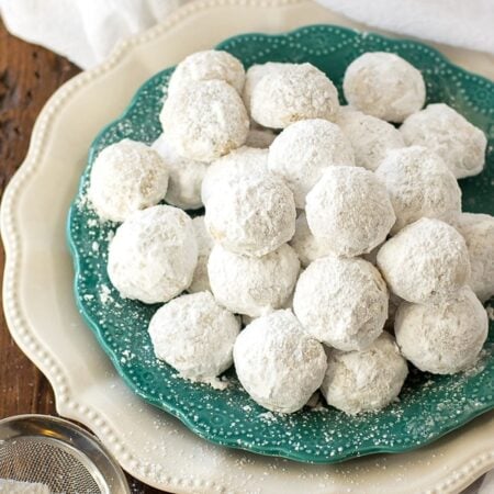 Snowball Christmas Cookies